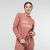 Cotopaxi Best Cotopaxi Earthen Do Good Crew Sweatshirt Women 44P2735 Earthen