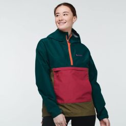Cotopaxi Brand Cotopaxi Deep Ocean Cielo Rain Anorak Women 44P2687 Deep Ocean