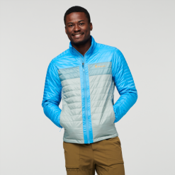 Cotopaxi Capa Insulated Jacket Men Cotopaxi Saltwater-Silver Best 44P2427 Saltwater-Silver