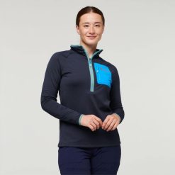 Cotopaxi Collections Cotopaxi Otero Fleece Half-Zip Pullover Women Graphite 44P2112 Graphite
