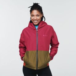 Cotopaxi Cotopaxi Brand Raspberry Cielo Rain Jacket Women 44P2148 Raspberry