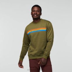 Cotopaxi Cotopaxi Collection Oak On The Horizon Organic Crew Sweatshirt Men 44P2364 Oak