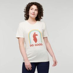Cotopaxi Cotopaxi Sunshine Do Good Organic T-Shirt Women Fashion Bone 44P2198 Bone