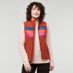 Cotopaxi Cotopaxi Teca Fleece Vest Women Brand Cajun Spice 44P2126 Cajun Spice