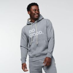 Cotopaxi Do Good Hoodie Men Heather Grey Fashion Cotopaxi 44P2814 Heather Grey