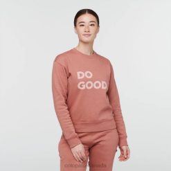 Cotopaxi Earthen Hot Do Good Crew Sweatshirt Women Cotopaxi 44P2250 Earthen
