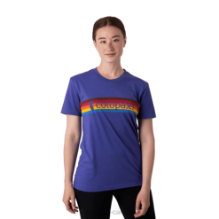 Cotopaxi Fashion Blue Violet Cotopaxi On The Horizon T-Shirt Women 44P2209 Blue Violet