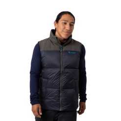 Cotopaxi Iron-Black Hot Solazo Down Vest Men Cotopaxi 44P2514 Iron-Black