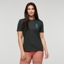 Cotopaxi Iron Llama Lover Organic T-Shirt Women Origins Cotopaxi 44P2180 Iron