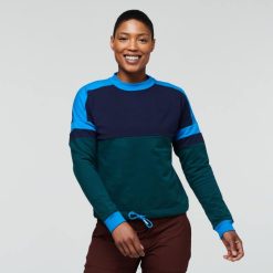 Cotopaxi Maritime-Ocean Cotopaxi Collection Bandera Sweatshirt Women 44P2727 Maritime-Ocean