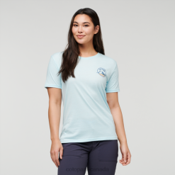 Cotopaxi New Ice Camp Life Organic T-Shirt Women Cotopaxi 44P2186 Ice