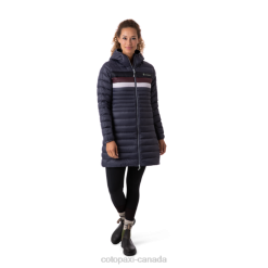 Cotopaxi Original Graphite Stripes Fuego Down Parka Women Cotopaxi 44P218 Graphite Stripes