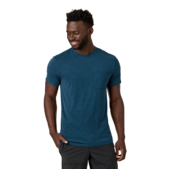 Cotopaxi Paseo Travel Pocket T-Shirt Men Indigo Collections Cotopaxi 44P2310 Indigo