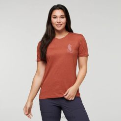 Cotopaxi Spice Llama Lover Organic T-Shirt Women Cotopaxi Origin 44P2179 Spice